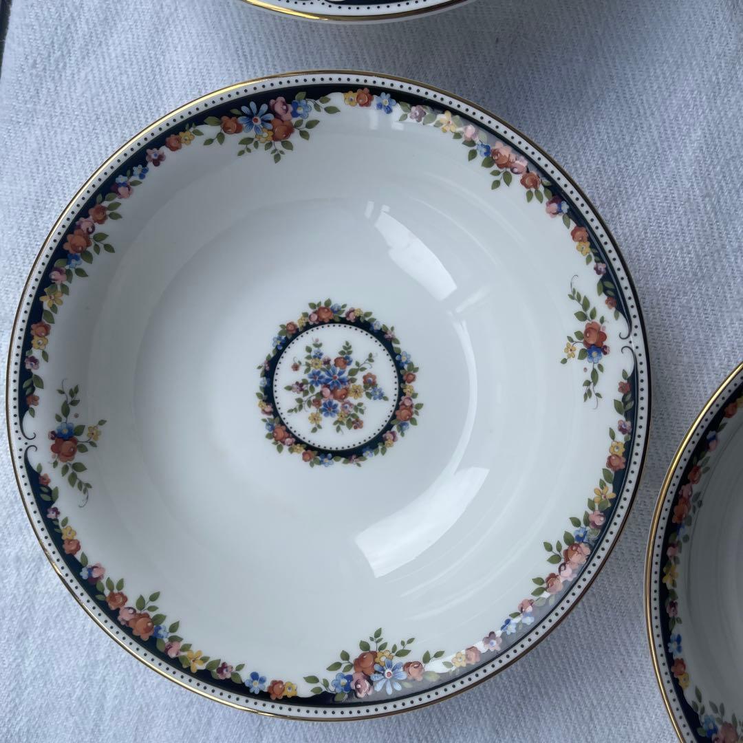 ウェッジウッド　オズボーン　サラダボウル　デザートプレートシリアルボウル