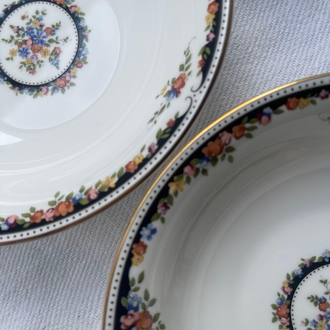 ウェッジウッド　オズボーン　サラダボウル　デザートプレートシリアルボウル