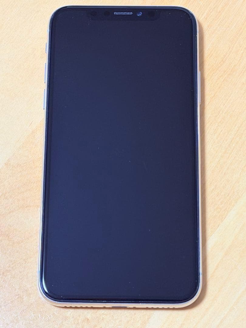 iPhone X シルバー 256GB バッテリー100% SIMフリー