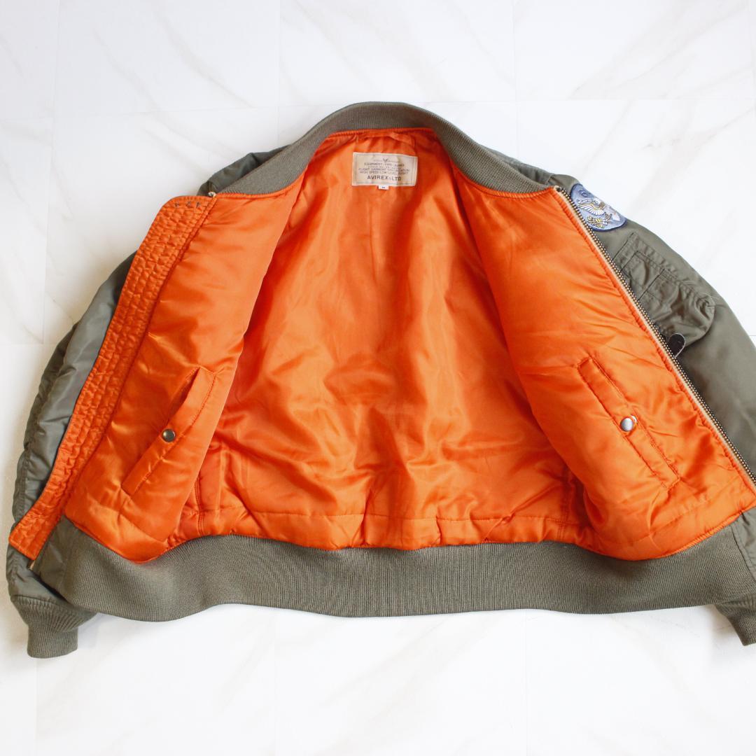 AVIREX M アメリカ空軍独立60周年モデル MA-1 ワッペン フルデコ