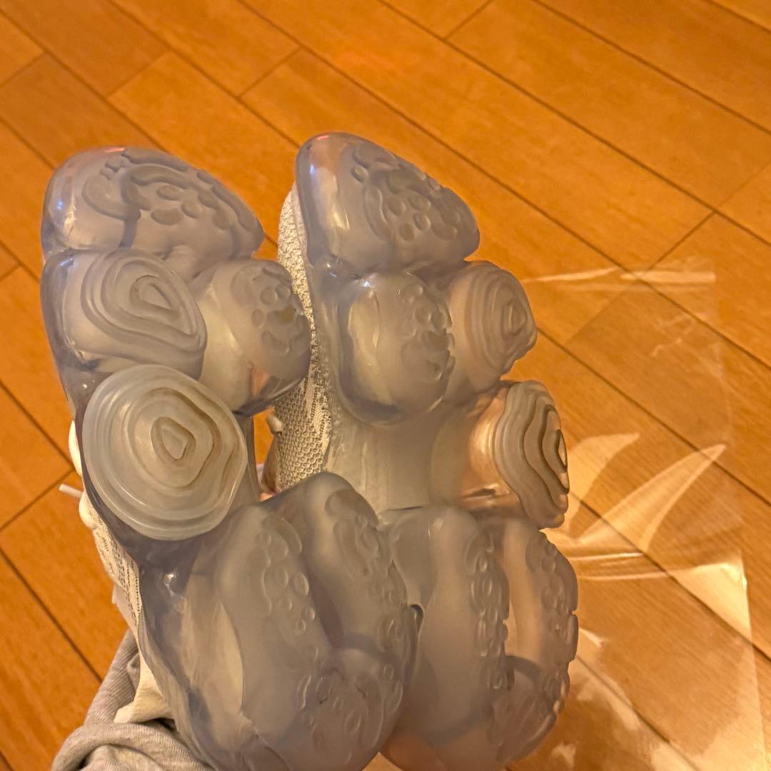 grounds スニーカー 24 MOOPIE 白 水色