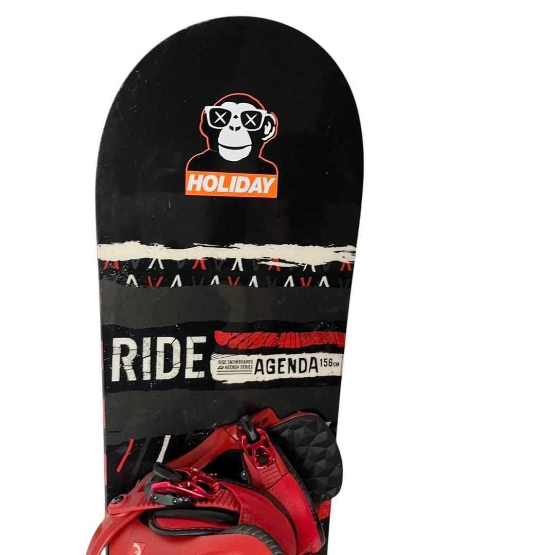 RIDE AGENDA ライド アジェンダ 超美品 スノボー ケース付き