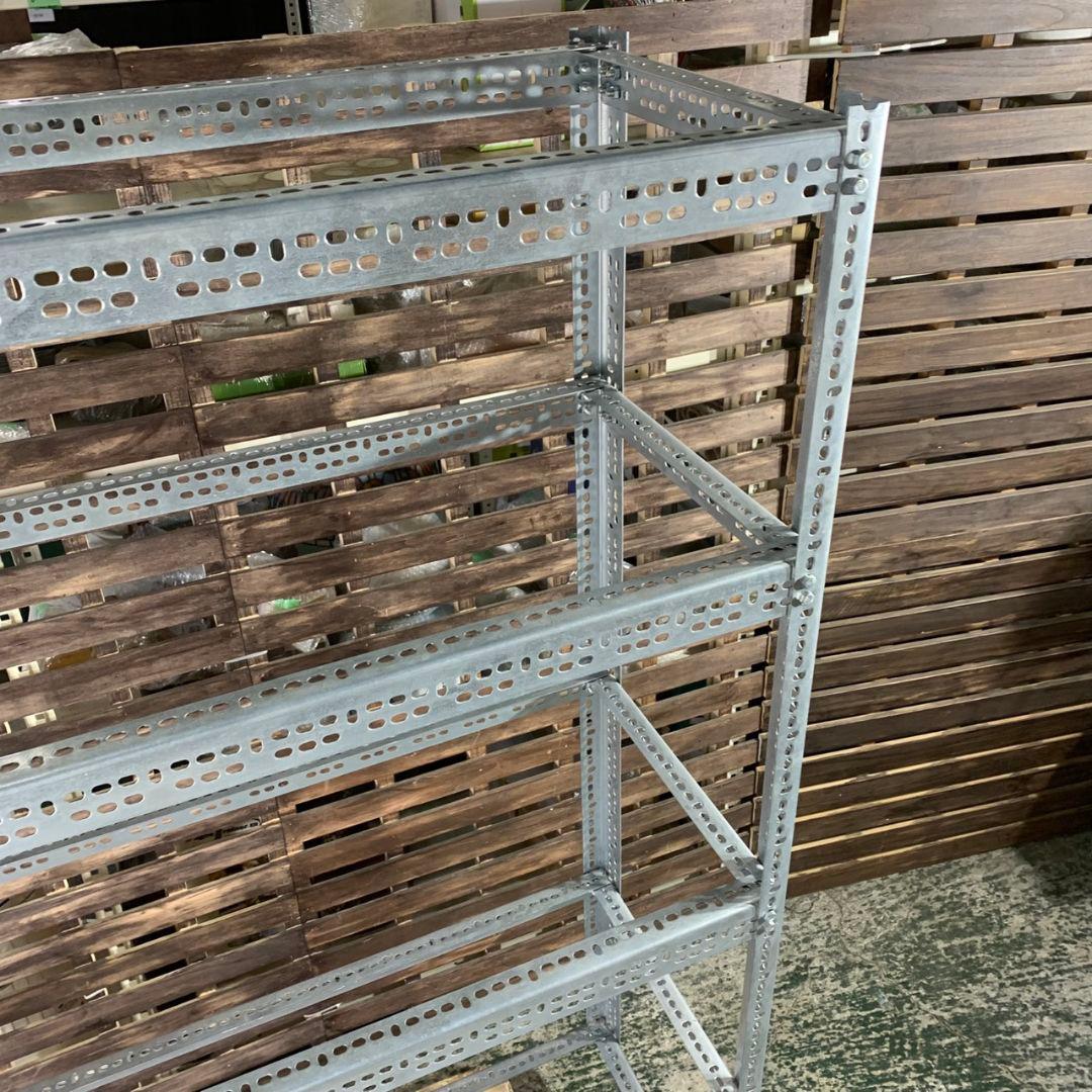 J806 LYON SLOTTED ANGLE SHELF 収納ラック アイアン
