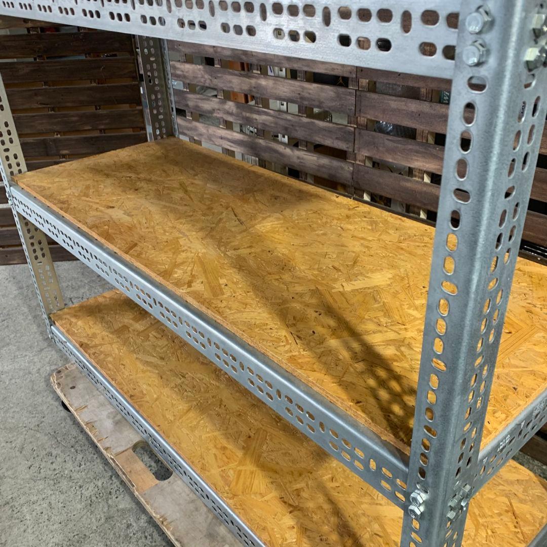 J806 LYON SLOTTED ANGLE SHELF 収納ラック アイアン