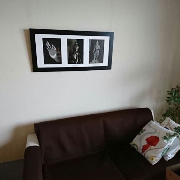 仏像 額縁 インテリア