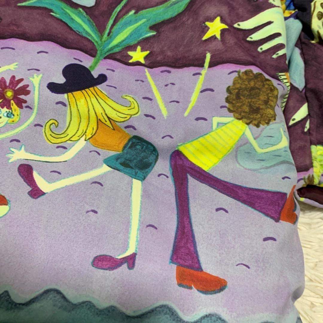 【美品】アルベロベロ　ダウンコート　マフラー付き