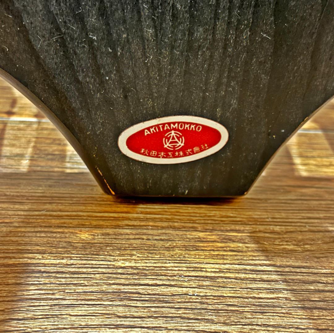 秋田木工 アンティーク レトロ ブラック スピンドルバック ウィンザーチェア④