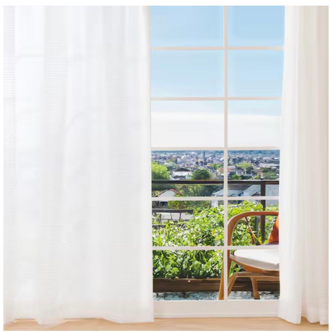 【遮光1級・遮音・遮熱】ニトリ ドレープカーテン　レースカーテン