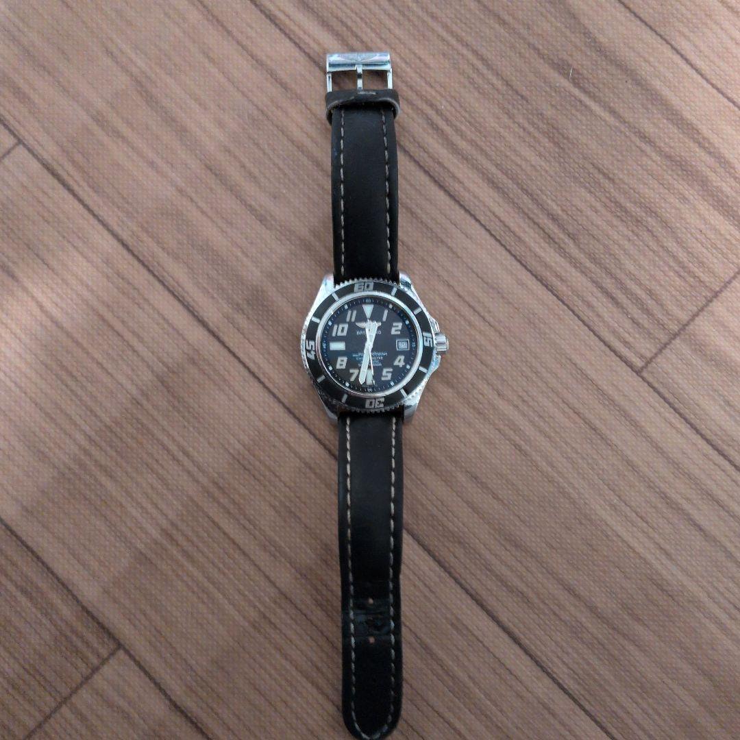 Breitling Superocean 自動巻き時計 黒