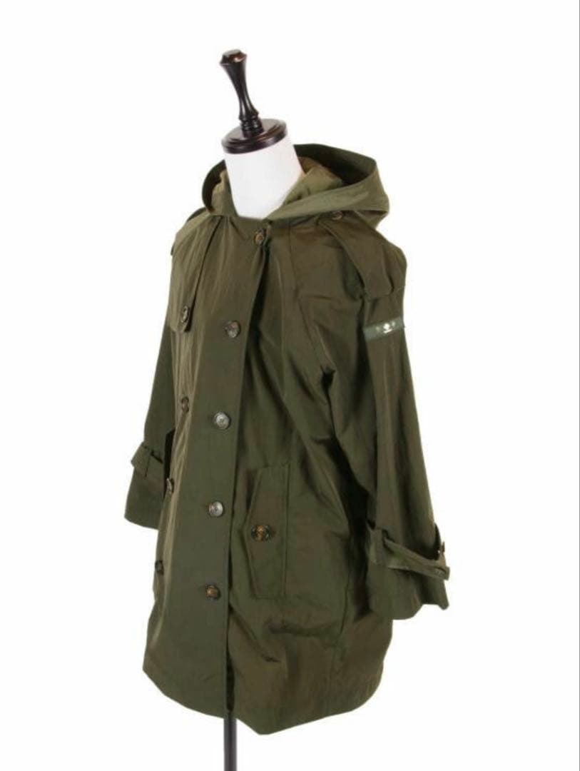 【新品】TATRAS ONATA スタンドカラーコート カーキ