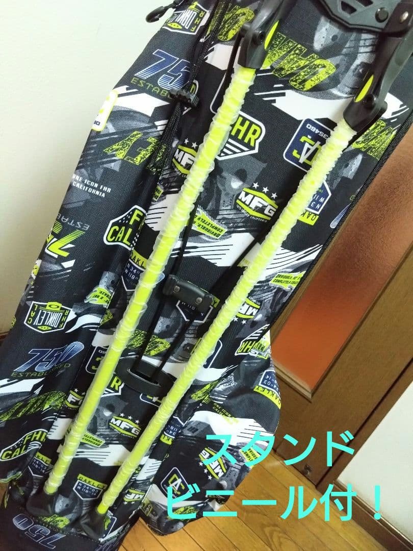 蛍光イエローがオシャレ・カッコいい☆オークリー・キャディ・バッグ！程度良好！