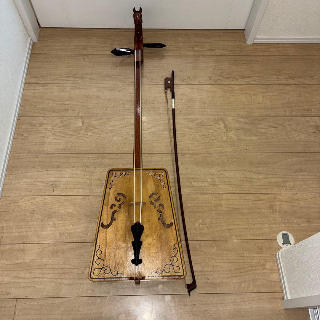 希少楽器　馬頭琴、民族楽器　現状です　貴重