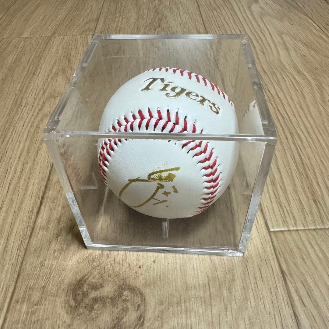 阪神タイガース鳥谷敬選手 直筆サイン入りボール（ケース付き・美品）