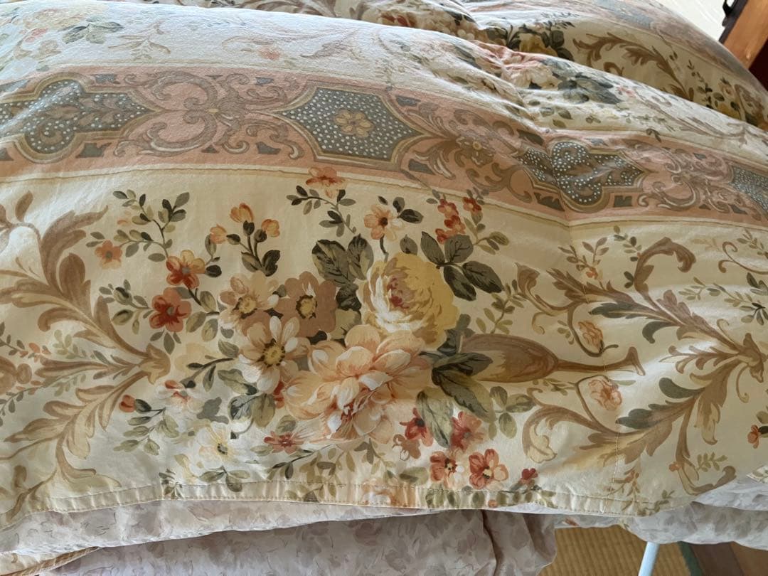 羽毛布団　掛け布団　ホワイトグースダウン　未使用保管品　シングル