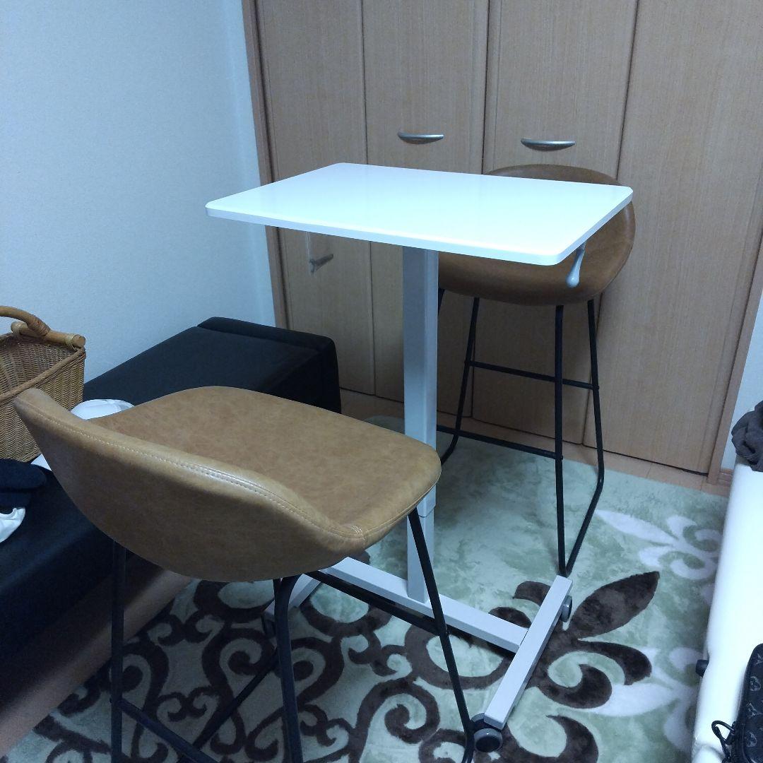 カウンター&イス２脚セット