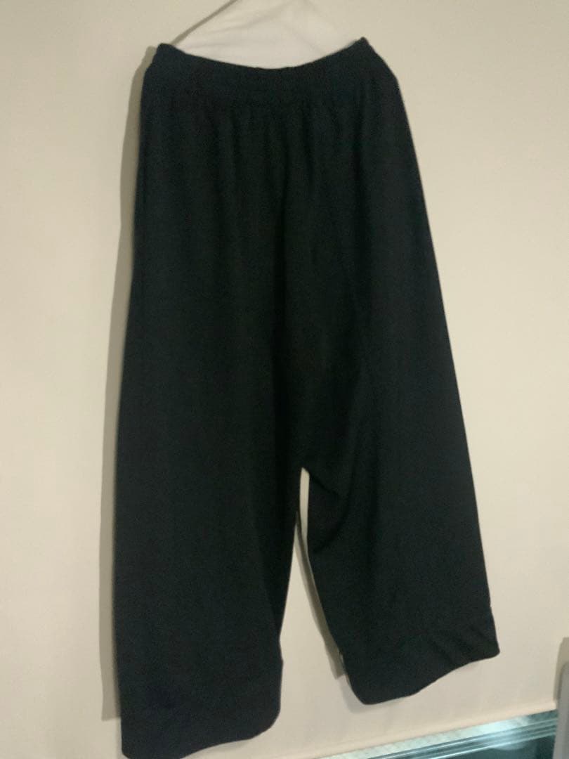 Y-3 ストライプ　ジャージワイドパンツ　トラックパンツ