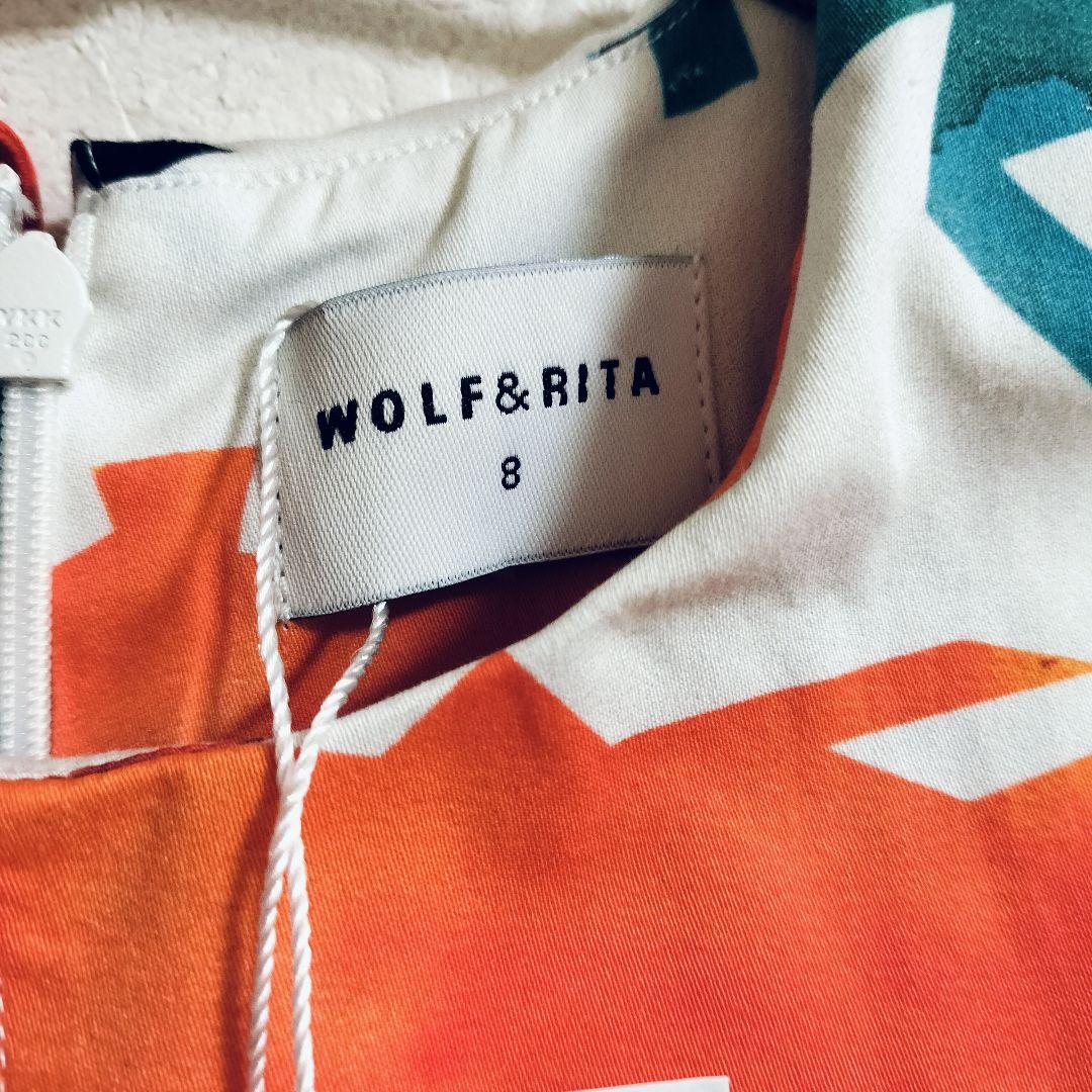 【新品】wolf＆rita 可愛いワンピース 8y