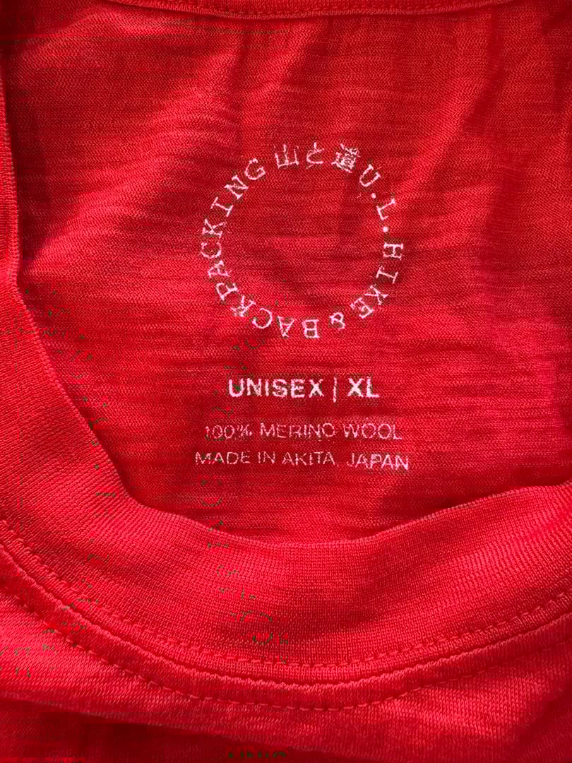 山と道　100% Light Merino Long Sleeve