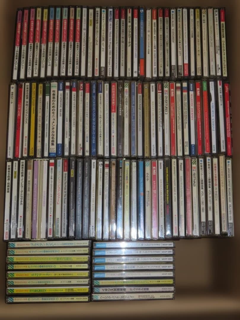 吹奏楽関連CD大量セット