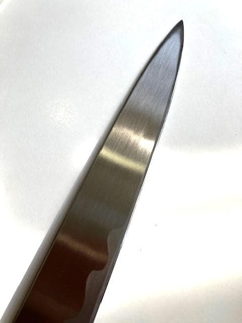 柳刃包丁　刺身包丁　青鋼　八角柄　さや付　正宗別作　高級御料理庖丁　300mm