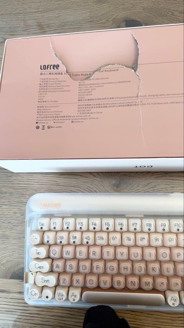 LOFREE DOT Foundation メカニカルキーボード