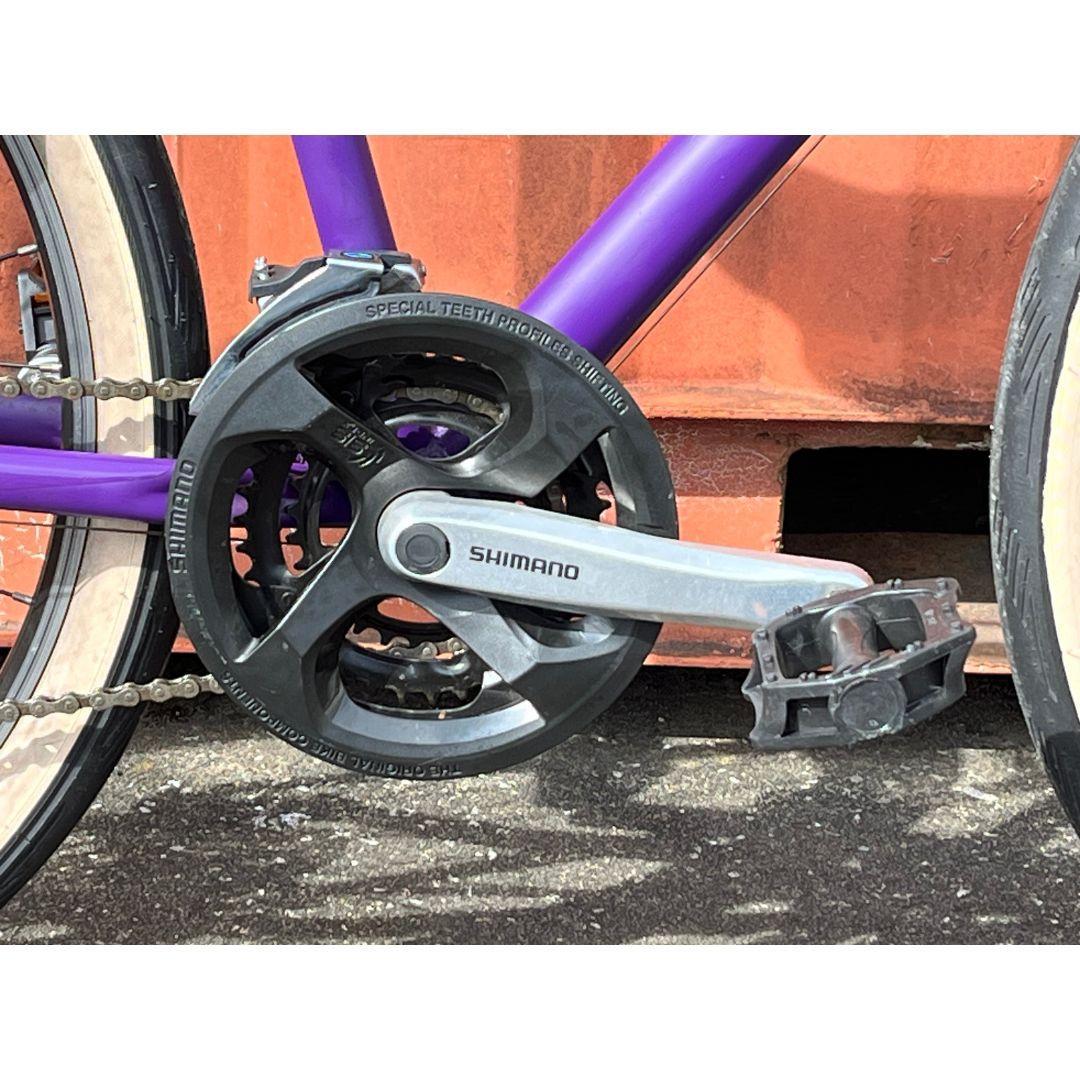 整備済み クロスバイクカスタム MARIN MUIRWOODS SE パープル