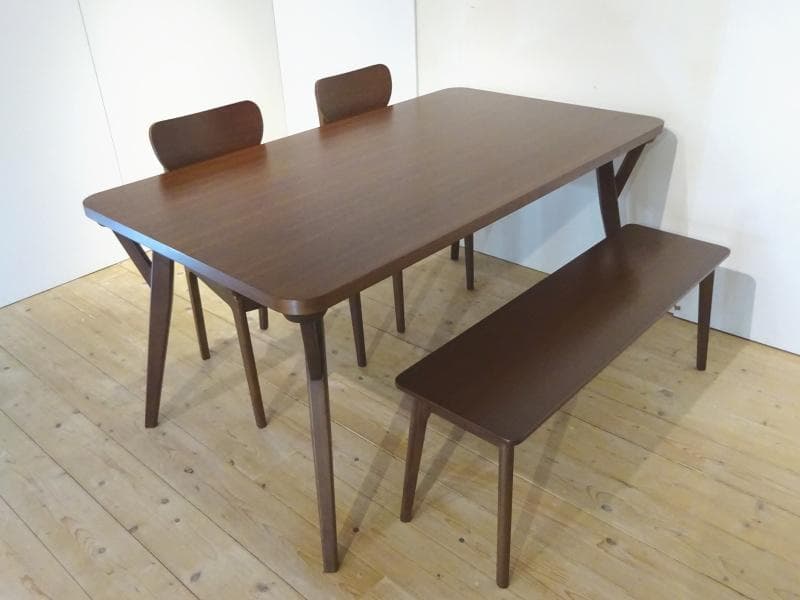 KEYUKA/ケユカ　スナフ　ダイニング4点セット　北欧スタイル　美品