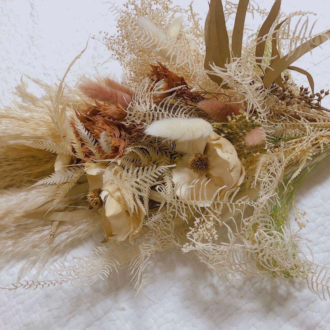 1度きりの使用　ドライフラワーブーケ　フルオーダーメイド