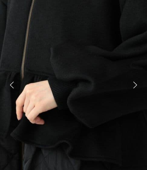 【✨新品タグ付き✨】CAROLINA GLASER◎キルティング フリルコート