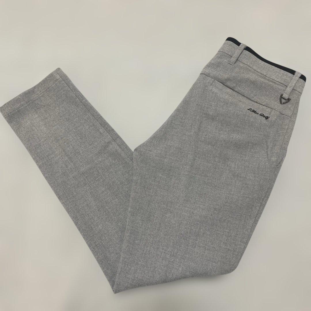新品タグ付き 23区GOLF 23区ゴルフ グレー ゴルフパンツ L
