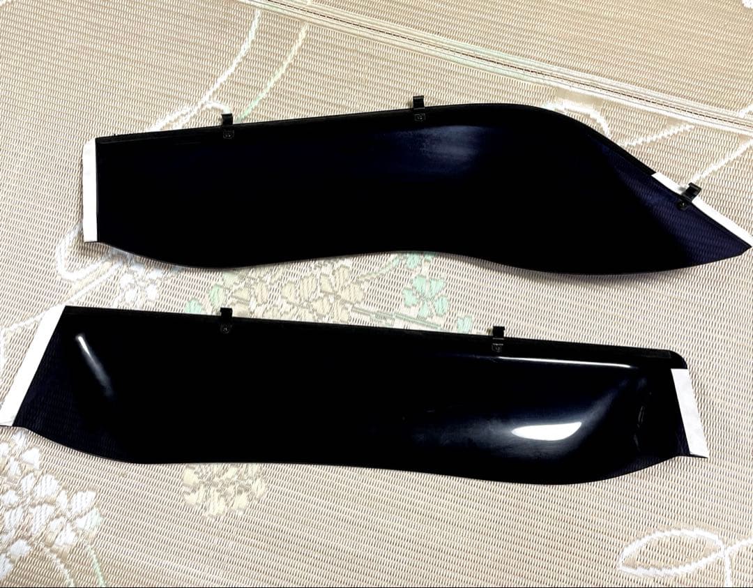 タントカスタム l375s OXバイザー　ダークスモーク　リアフロントセット