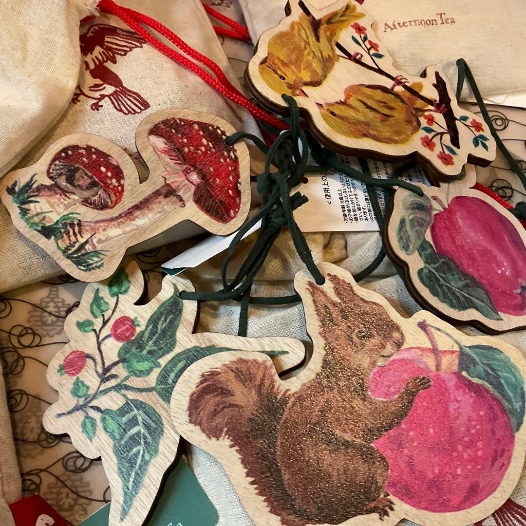 Afternoon Tea クリスマス飾り　ナタリーレテ6個セット