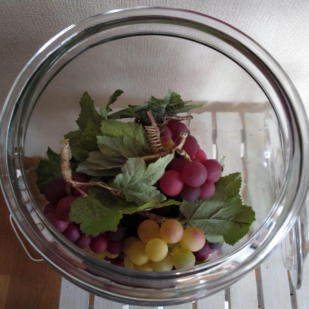 私の部屋　硝子キャニスター大容量