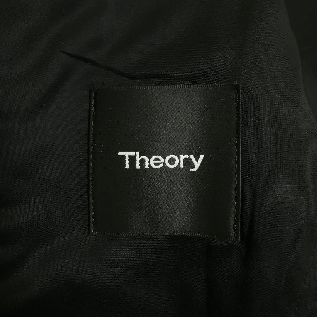 Theory セオリー スタンドカラーコート メルトン 現行 ブラック Mサイズ