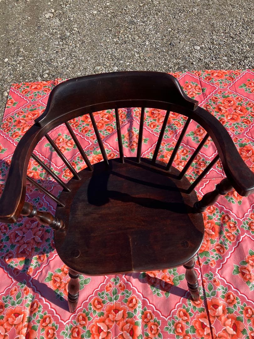 松本民芸家具 キャプテンチェア 当時物 送料込み 希少