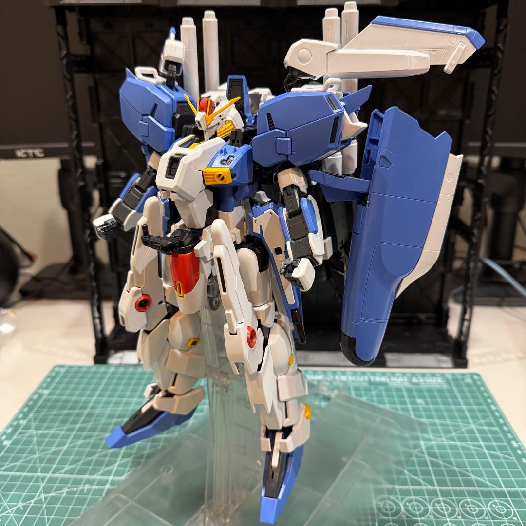 【シン】【素組み】MG 1/100 Ex-Sガンダム/Sガンダム FAZZ