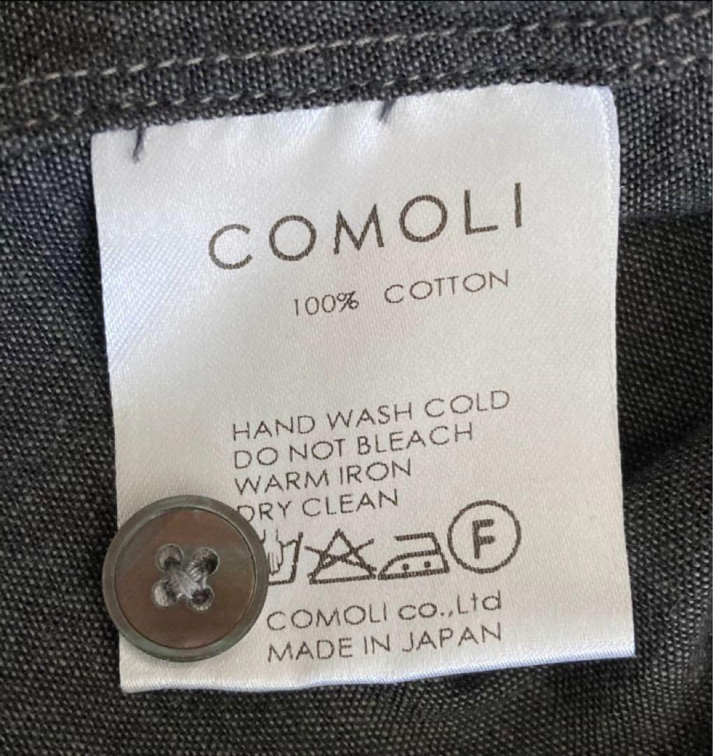 COMOLI コモリ ベタシャンシャツ サイズ1