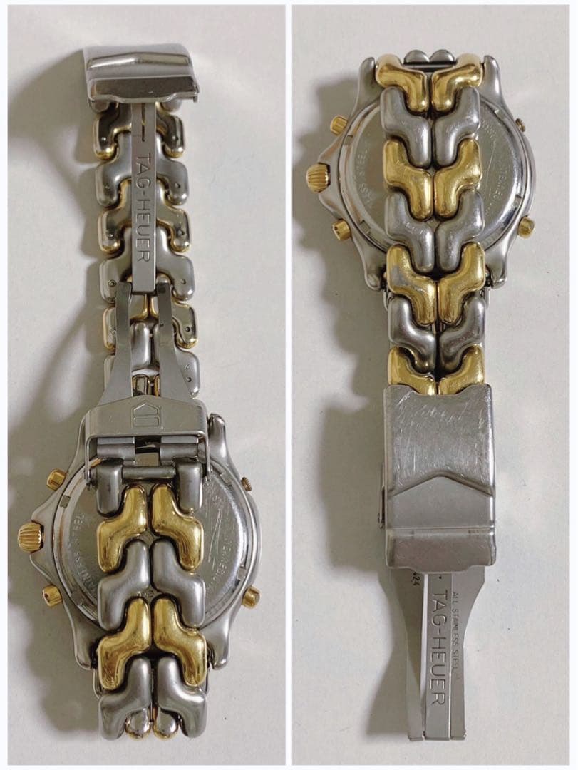 タグホイヤー セナモデル S25.206M クォーツ クロノグラフ 腕時計