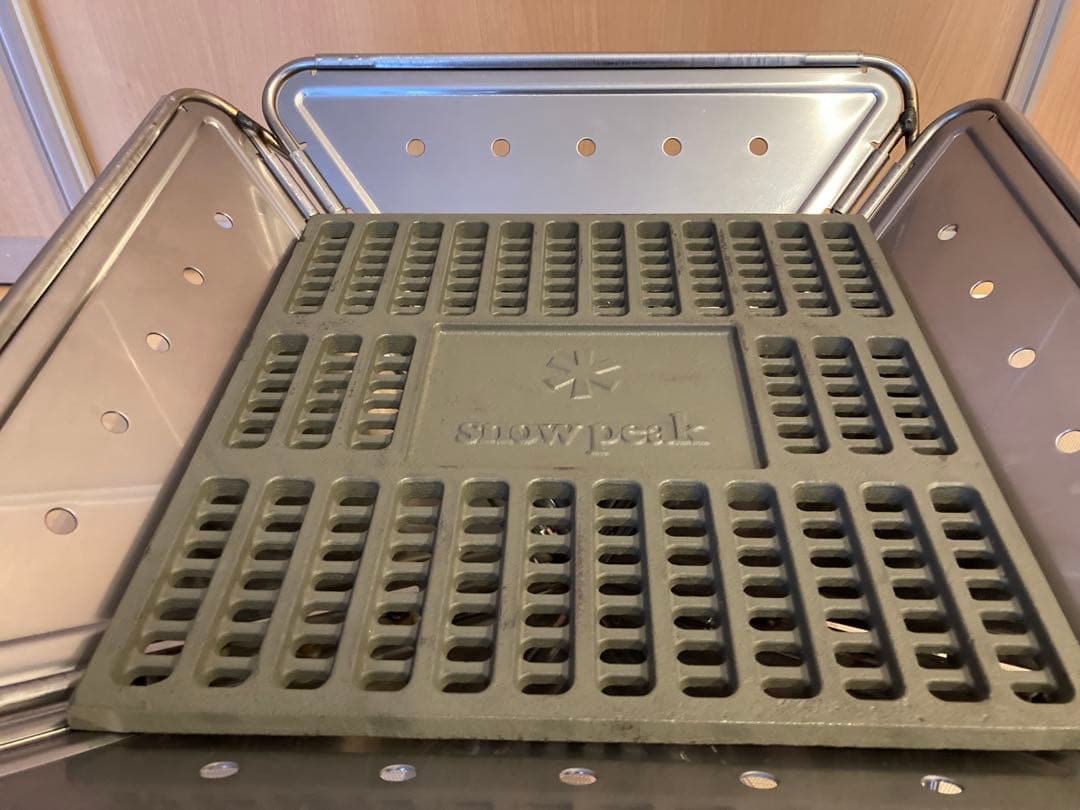  peak スノーピーク焚き火台L+炭床セット