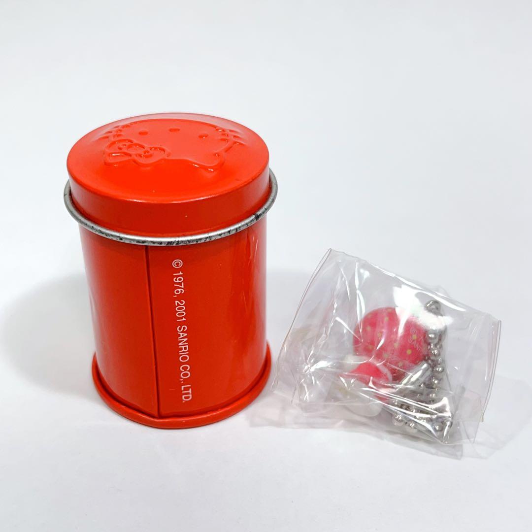 ハローキティ　コレクターズマスコット　変身シリーズイチゴキティ　サンリオ