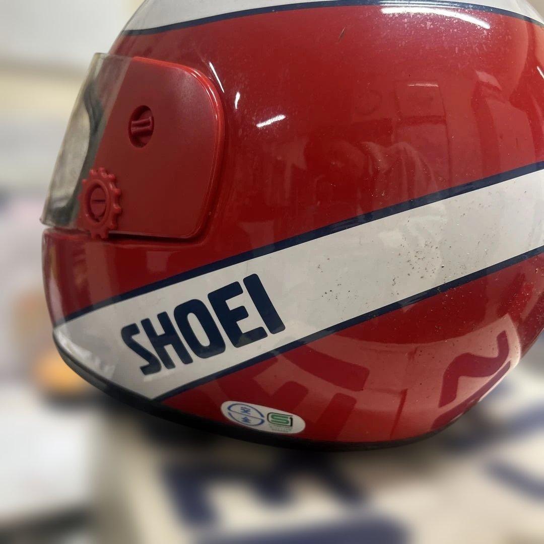SHOEI フルフェイスヘルメット レッド/ホワイト