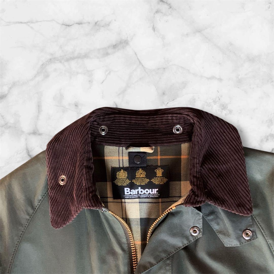 も*や様 Barbour Bedale バブアー ビデイル 英国製 セージ sa