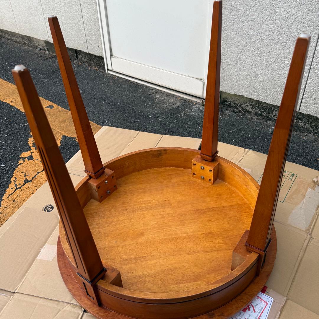 カリモク Domani ドマーニ クイーンズライフ サイドテーブル アンティーク