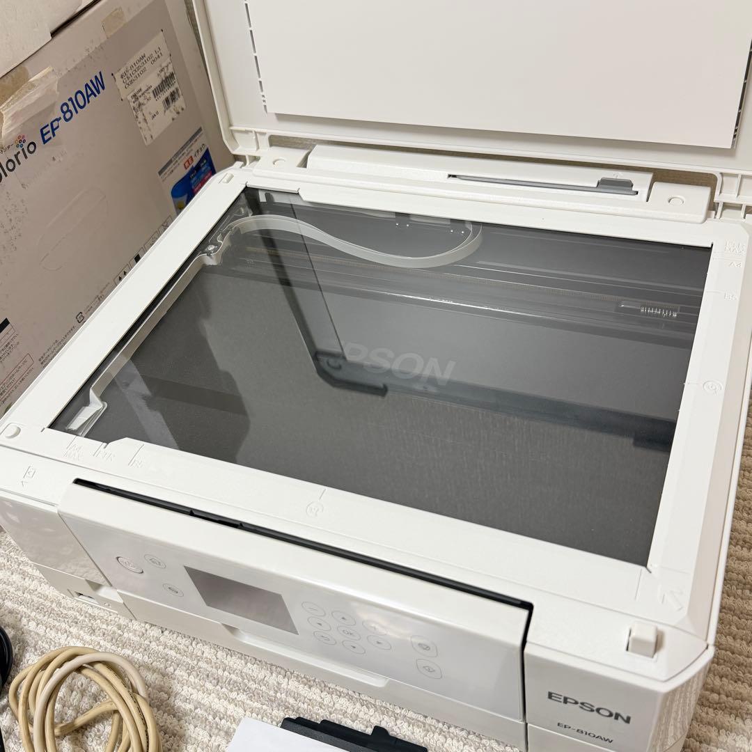 EPSON EP-810AW インクジェットプリンター エプソン 白 ジャンク