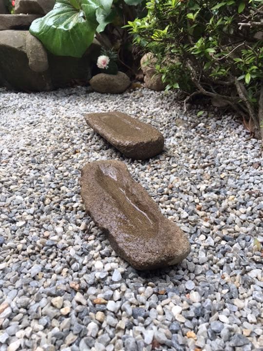【鉢・寄せ植え鉢・山野草鉢２個】飾り石オブジェ箱庭ガーデニング造園