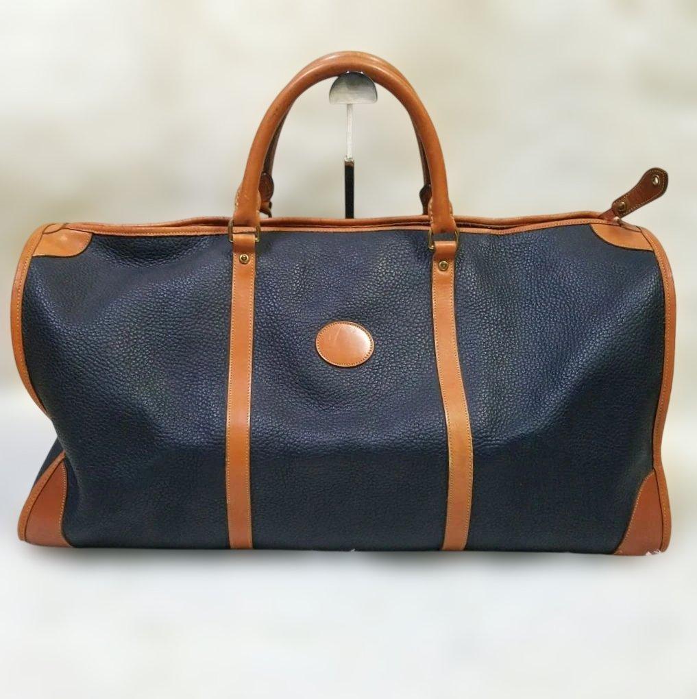 【美品・USA製】DOONEY＆BOURKE ボストンバッグ 2way シボ革