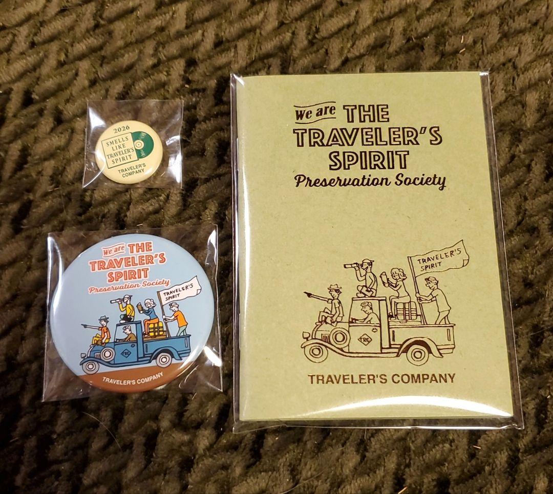 トラベラーズファクトリー　新春くじ　リフィル　缶バッチ&マグネットセット　希少