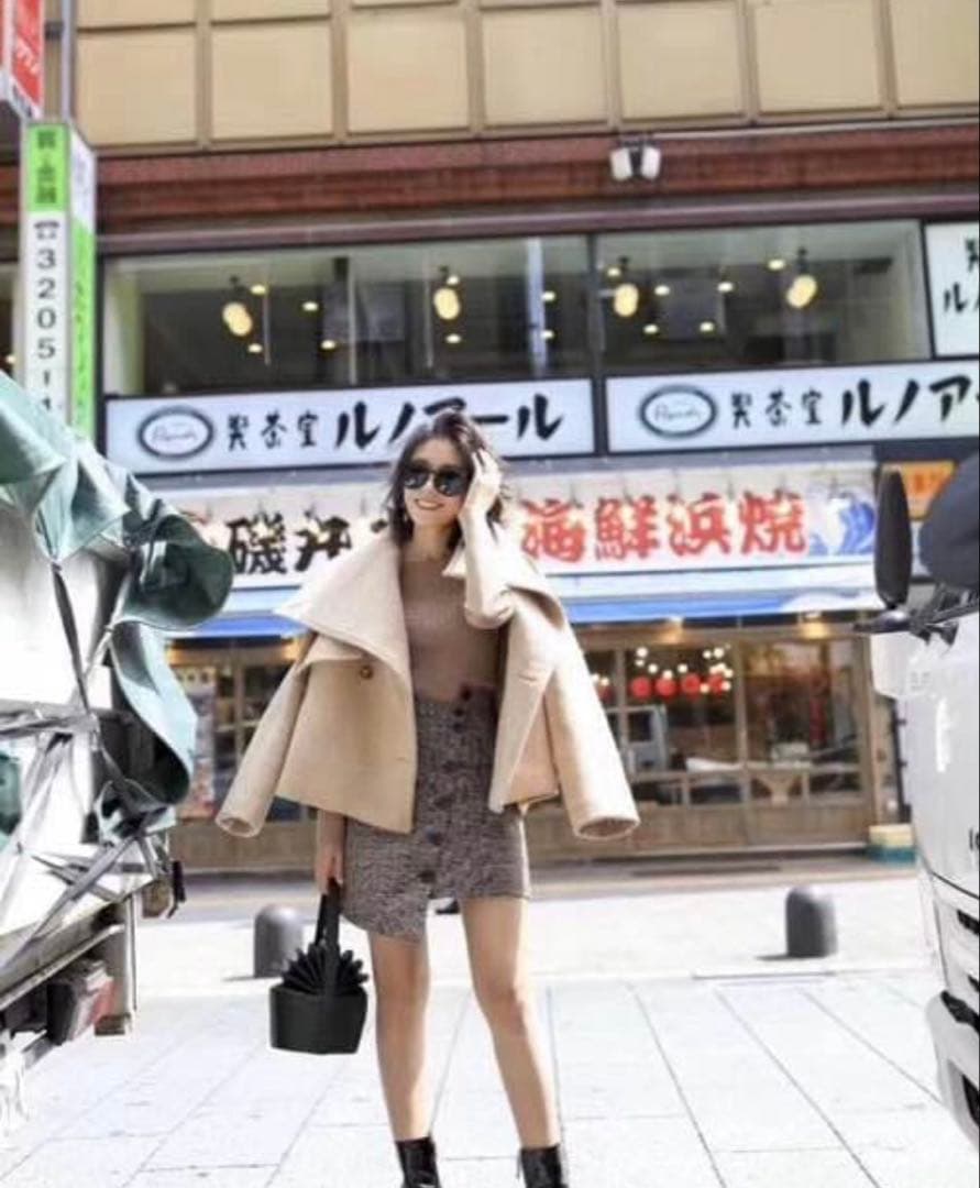 ACNE アクネ ショート丈コート