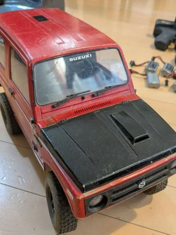 や*ん様 ジャンク　WPLジャパン　ジムニー C74 2台セット 新品ボディ付