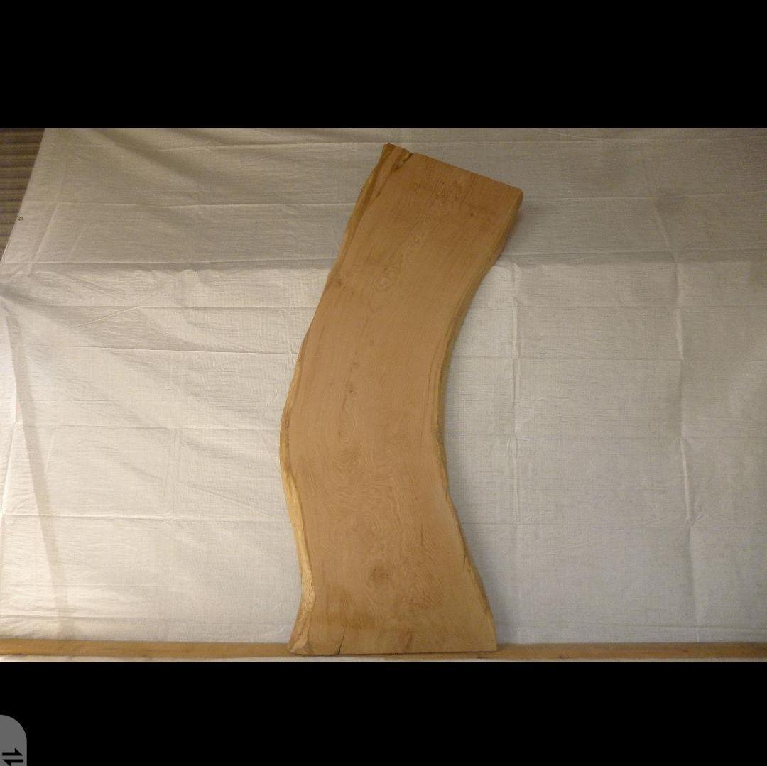 送料込み　一枚板　クリ　栗　無垢材　天板　テーブルカウンター看板 DIY番号11